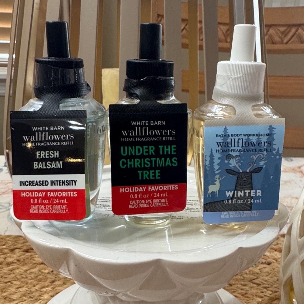 Bath & Body Works Wallflowers refills set of 3